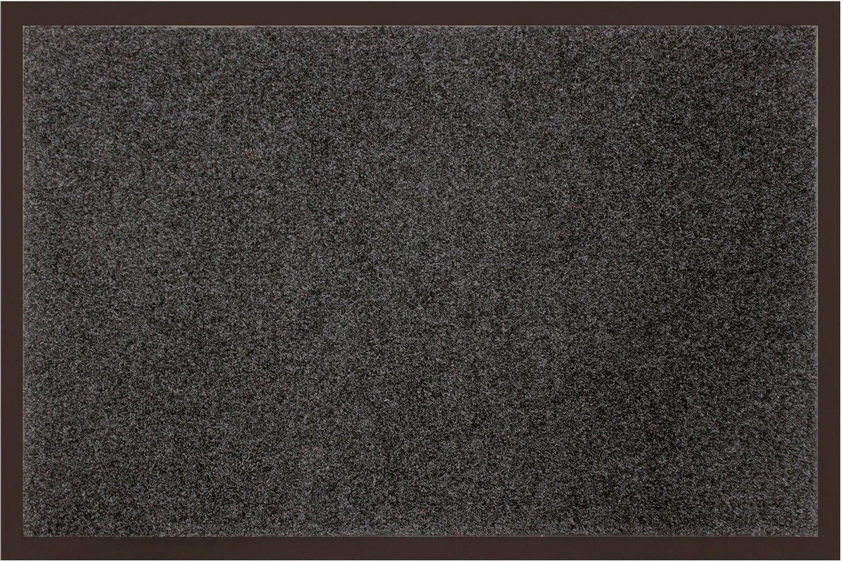Livetti® Deurmat Doormat Hallmat Rechthoek 80x120cm AntiDust - Grijs