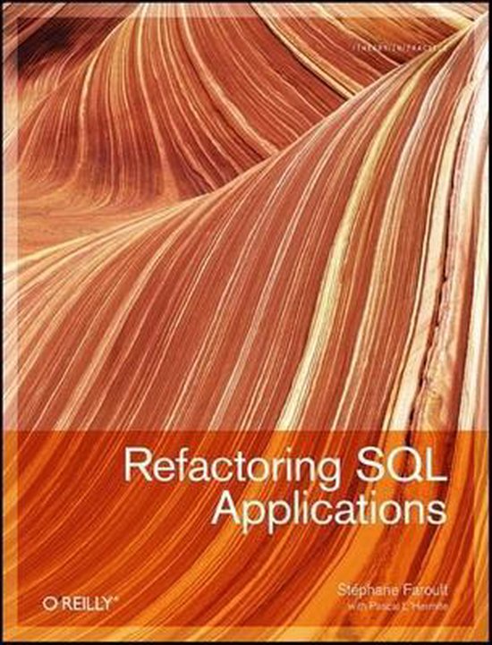 Refactoring SQL Applications - cover