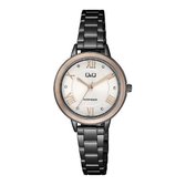 Q&Q by Citizen - Qb89j417y dames horloge - 31 mm - Zwart