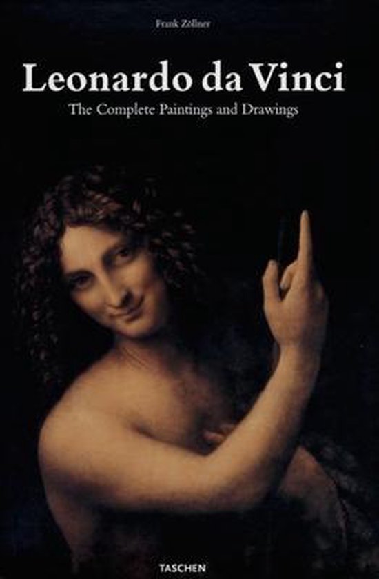 Boekhoes: Leonardo da Vinci, The Complete Paintings and Drawings, met een afbeelding van de Mona Lisa.