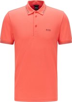 Hugo Boss Paule Poloshirt - Mannen - rood / oranje