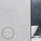Homewell Raamfolie HR++ 60x200cm - Isolerend & Zonwerend - Anti inkijk - Statisch Zelfklevende Plakfolie - Glitter