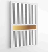 Earth tones organic shape Art design for poster, print, cover, wallpaper, Minimal and natural wall art. 4 - Moderne schilderijen – Vertical – 1873831138 - 50*40 Vertical