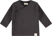 Babyface T-Shirt Long Sleeve Meisjes/Jongens T-shirt - Ebony - Maat 68