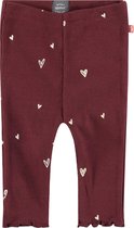 Babyface Legging Meisjes Legging - Red Velvet - Maat 50