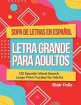 Sopa de Letras en Espanol Letra Grande Para Adultos