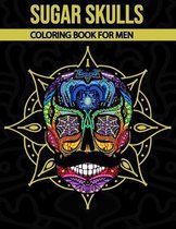 Sugar skulls coloring book for men
