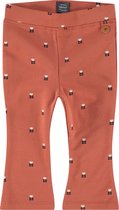 Babyface Sweatpants Meisjes Broek - Burnt Orange - Maat 122