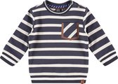 Babyface Sweatshirt Jongens Trui - Dark Blue - Maat 92