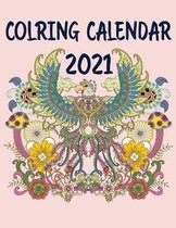 Coloring Calendar 2021