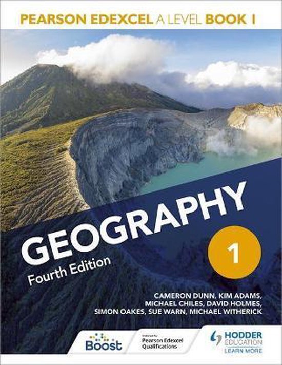 Pearson Edexcel A Level Geography Book 1 Fourth Edition 9781398312555