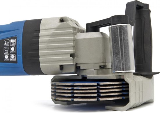 Professionele 2400 Watt  Elektrische Muurfrees / Sleuvenfrees met 5 Diamantschijven