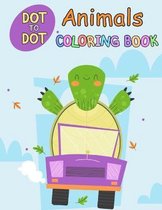 Dot to Dot Animals Coloring Book