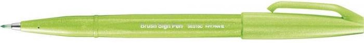 Pentel Brush sign pen - lichtgroen