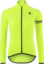 AGU Thermo Fietsshirt Lange Mouwen Essential Dames - Geel - XL