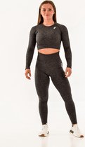 Essentials sportlegging dames - squat proof legging - curve legging - high waist - (beige)