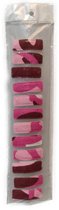 Haarspeldjes - Haar clips - Rechthoekig - Meisjes - Dames - Camouflage - Roze - 12 clips - 5.5 cm