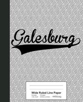 Wide Ruled Line Paper