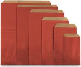 Cadeauzakjes 12x18cm Donkerrood (1000 st.)