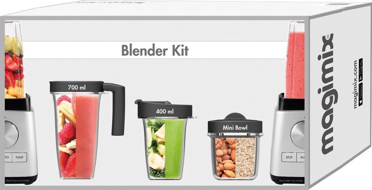 Kit Blender Magimix Premium - Mini bol - Blend Cups - Herbes - Pesto -  Smoothie à emporter | bol