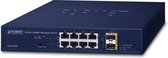 PLANET GSD-1020S netwerk-switch Managed L2/L4 Gigabit Ethernet (10/100/1000) 1U Blauw