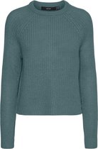 Vero Moda VMLEA LS O-NECK RAGLAN BLOUSE Dames Trui - Maat S