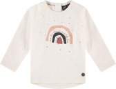 Babyface T-Shirt Long Sleeve Meisjes T-shirt - Ivory - Maat 86