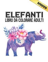 Elefanti Libro da Colorare Adulti