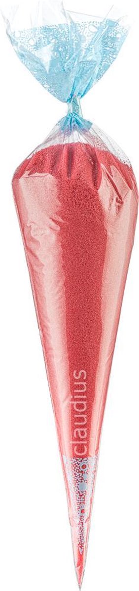 Goedkoopste Scrubzout Fruity Melon - 500 gram in puntzak blauw - set van 6 stuks - Hydraterende Lichaamsscrub