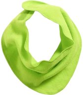 Playshoes - Fleece driehoek sjaal voor kinderen - Onesize - Groen - maat Onesize