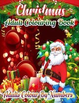 Christmas Adult Colouring Book Adults Colour By Numbers