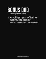Bonus Dad Definition: Storyboard Notebook 1.85
