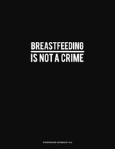 Breastfeeding Is Not A Crime: Storyboard Notebook 1.85