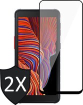 Samsung Galaxy Xcover 5 Screenprotector - Samsung Xcover 5 Screenprotector Glas Full Screen Protector - 2 Stuks