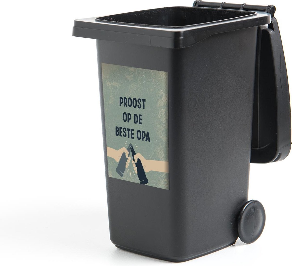 Container sticker Spreuken - Quotes - Proost op de beste opa - Opa - 40x60 cm - Kliko sticker