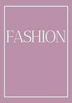 Fashion: A decorative book for coffee tables, bookshelves and end tables: Stack style decor books to add home decor to bedrooms, lounges and more: Rose Pink decorative book