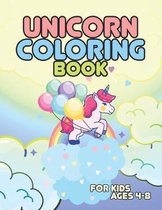 Unicorn Coloring Book for Kids Ages 4-8