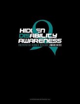 Hidden Disability Awareness - Polycystic Kidney Disease Awareness: Storyboard Notebook 1.85