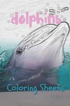 Dolphins Coloring Sheets