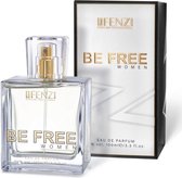 Oriëntaal, Bloemige merkgeur voor dames - JFenzi Parfum - Be Free Women - Eau de Parfum 100ml - 80% ✮✮✮✮✮ - Cadeau Tip !