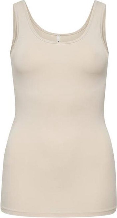 Only Top Onllive Love Life Tank Top Noos 15095808 Pumice Stone Dames Maat - M