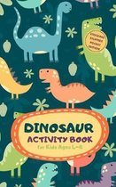 Dinosaur Activity Book for Kids Ages 4-8 Stocking Stuffers Pocket Edition