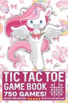 Tic Tac Toe Game Book 750 Puzzles