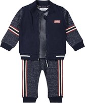 Dirkje 3delig kleding setje Navy Blauw - 56