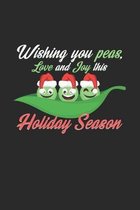 Wishing you peas love and joy holiday