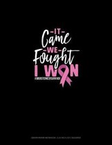 It Came We Fought I Won #Breastcancersurvivor