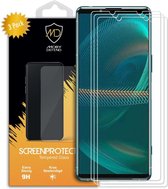 3-Pack Sony Xperia 5 III Screenprotectors, MobyDefend Case-Friendly Gehard Glas Screensavers | Screen Protectors / Glasplaatjes Geschikt Voor: Sony Xperia 5 III