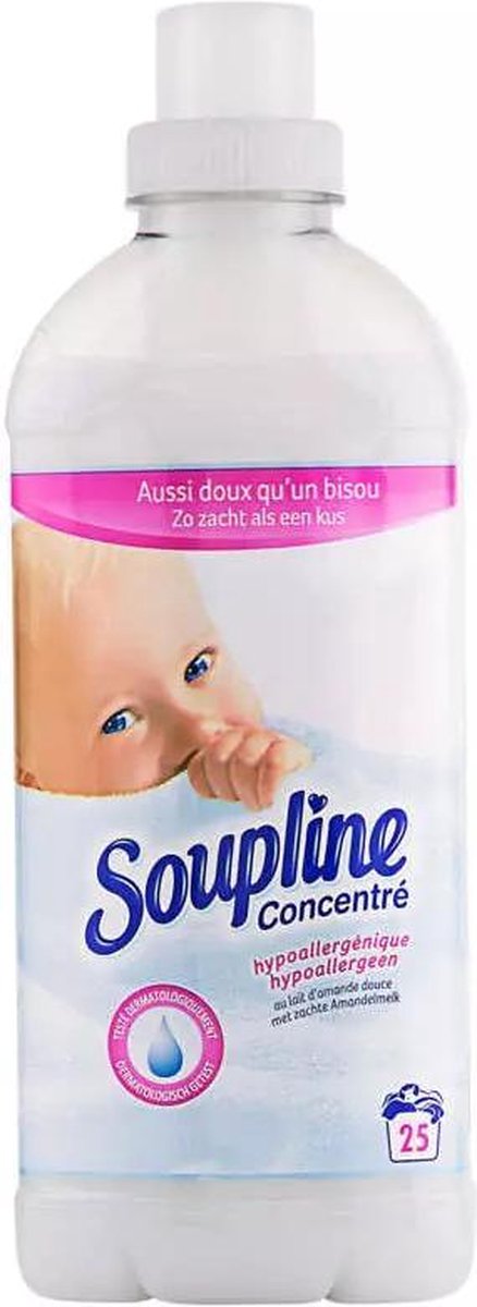 Soupline Hypoallergenic Fabric Softener 4 L