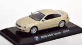 BMW 645i Coupe 2004 Pearl Zilver 1-43 Altaya Supercars Collection