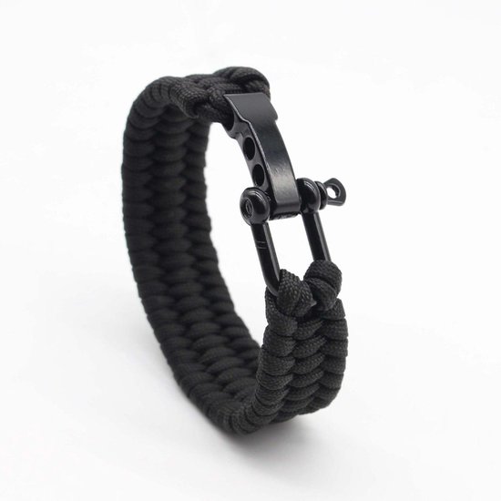 Fossil Heren armband met verstelbare sluiting van leer of roestvrij
